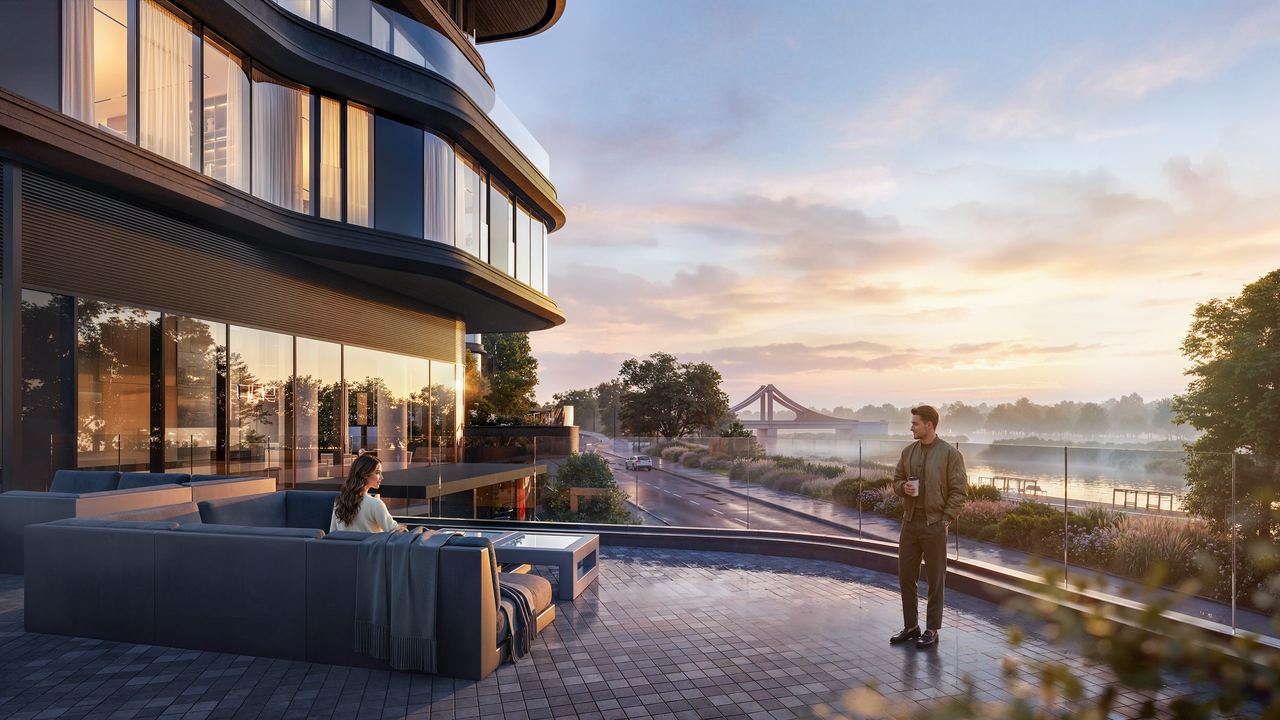 Peninsula Residential District — architectural visualisation by Photoreal3d