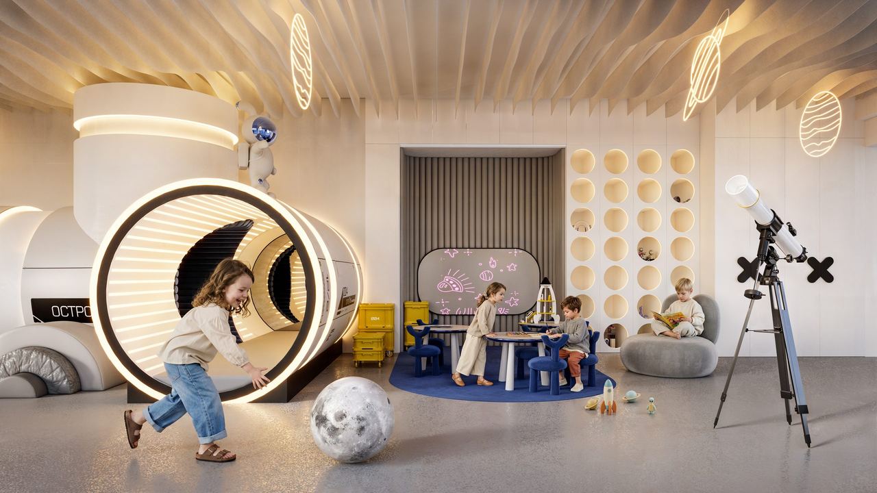 Peninsula Residential District — architectural visualisation by Photoreal3d