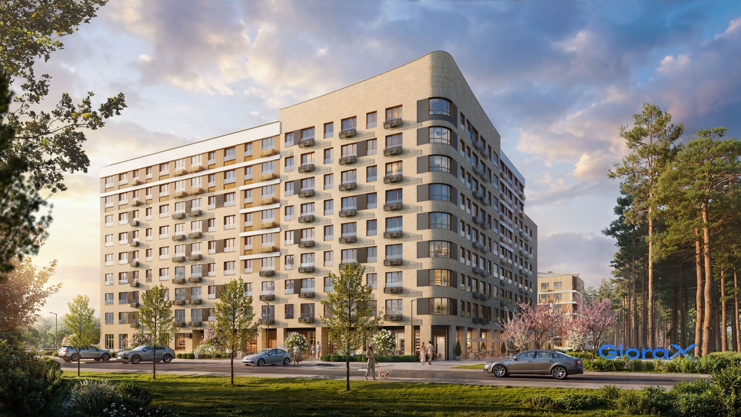 Suburban Comfort Residences — architectural visualisation, frame 5