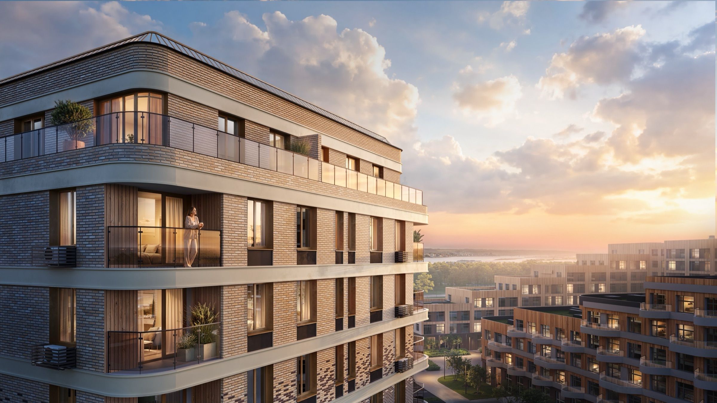Suburban Comfort Residences — architectural visualisation, frame 9