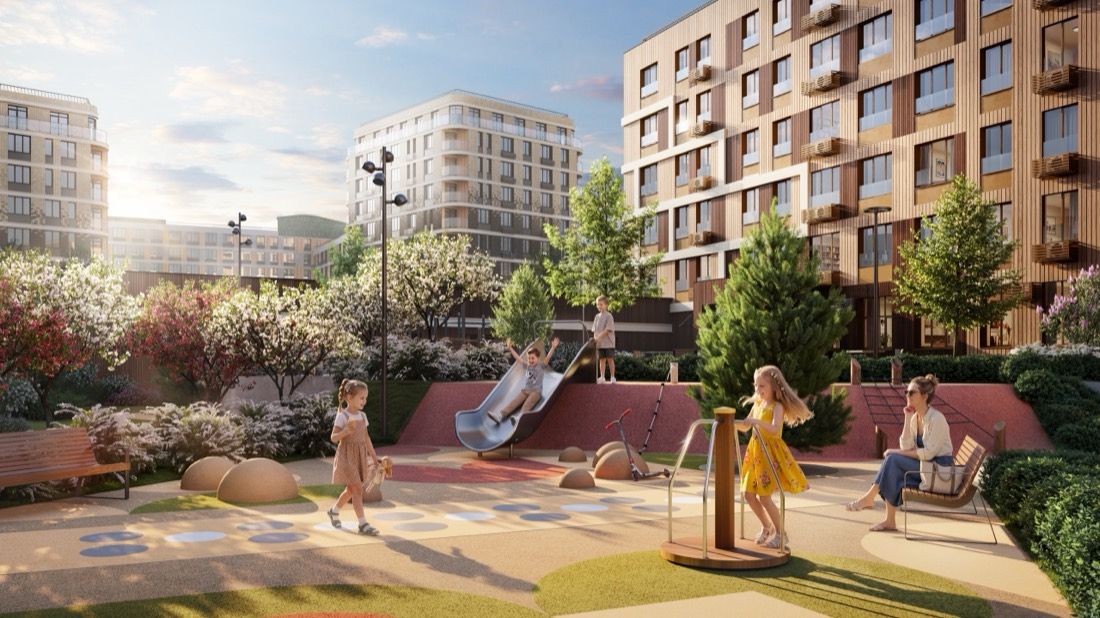 Suburban Comfort Residences — architectural visualisation by Photoreal3d
