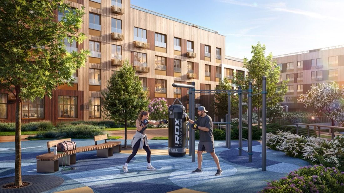Suburban Comfort Residences — architectural visualisation by Photoreal3d