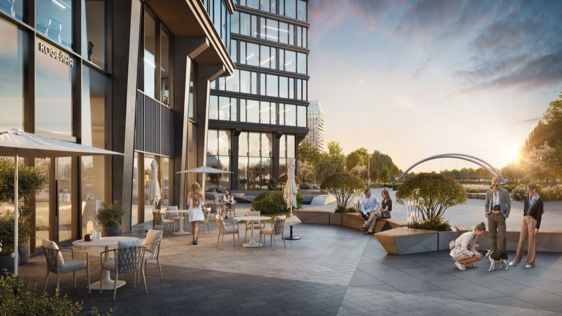 Waterfront Business Centre — architectural visualisation by Photoreal3d