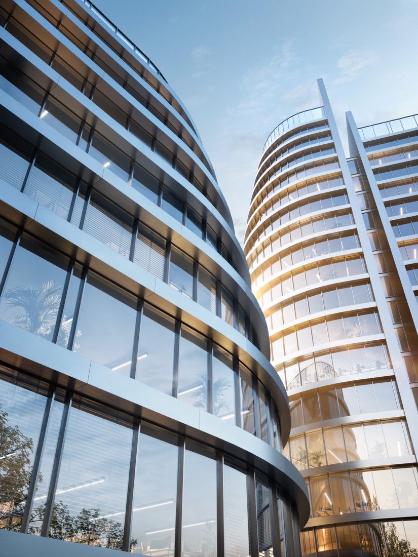 Waterfront Business Centre — architectural visualisation by Photoreal3d
