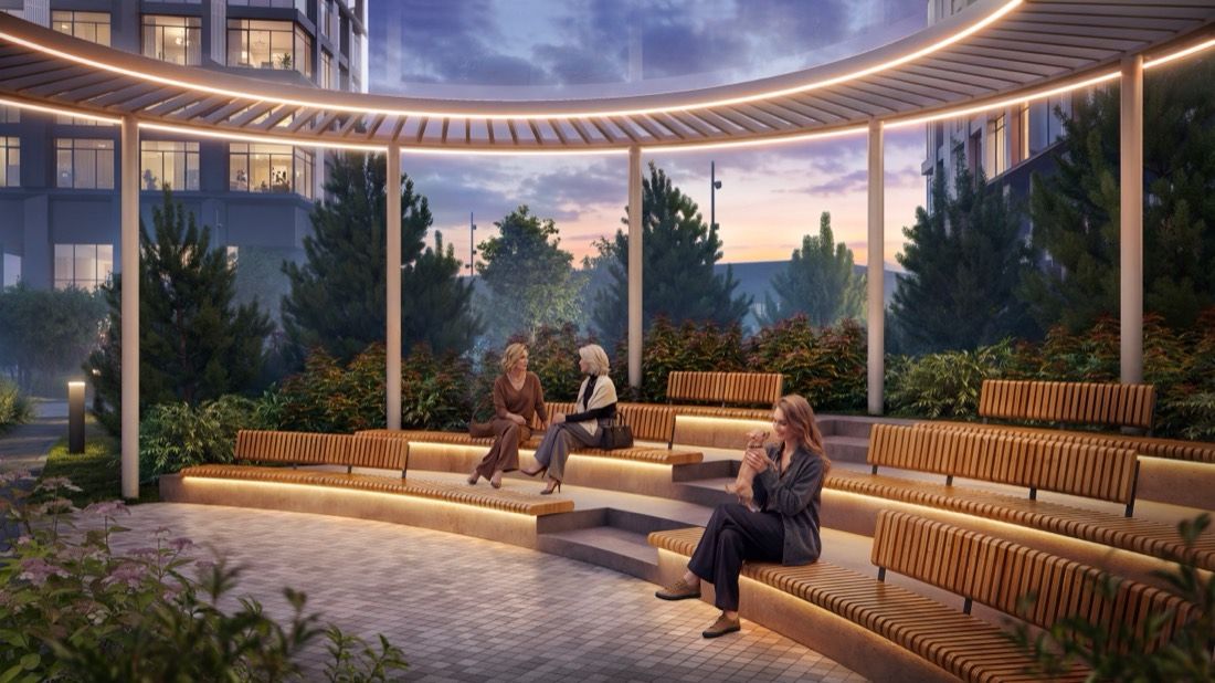Waterfront Residential Quarter — architectural visualisation by Photoreal3d
